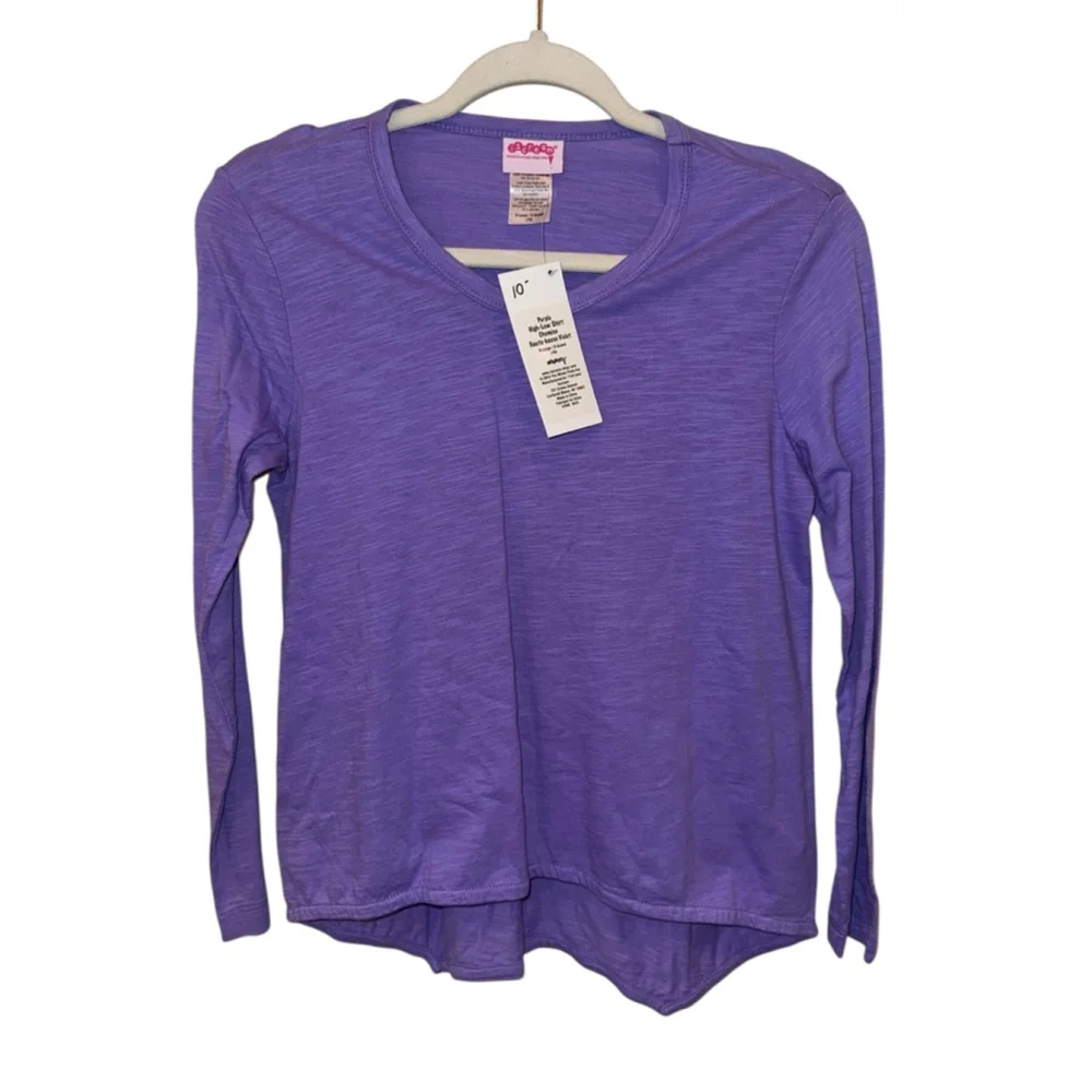 Girls iScream Long Sleeve Tee Size 16 Purple - Picture 1 of 3